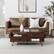 Alt View Zoom 11. Walker Edison - Contemporary Minimalist 2-Drawer Coffee Table - Dark Walnut/Black.