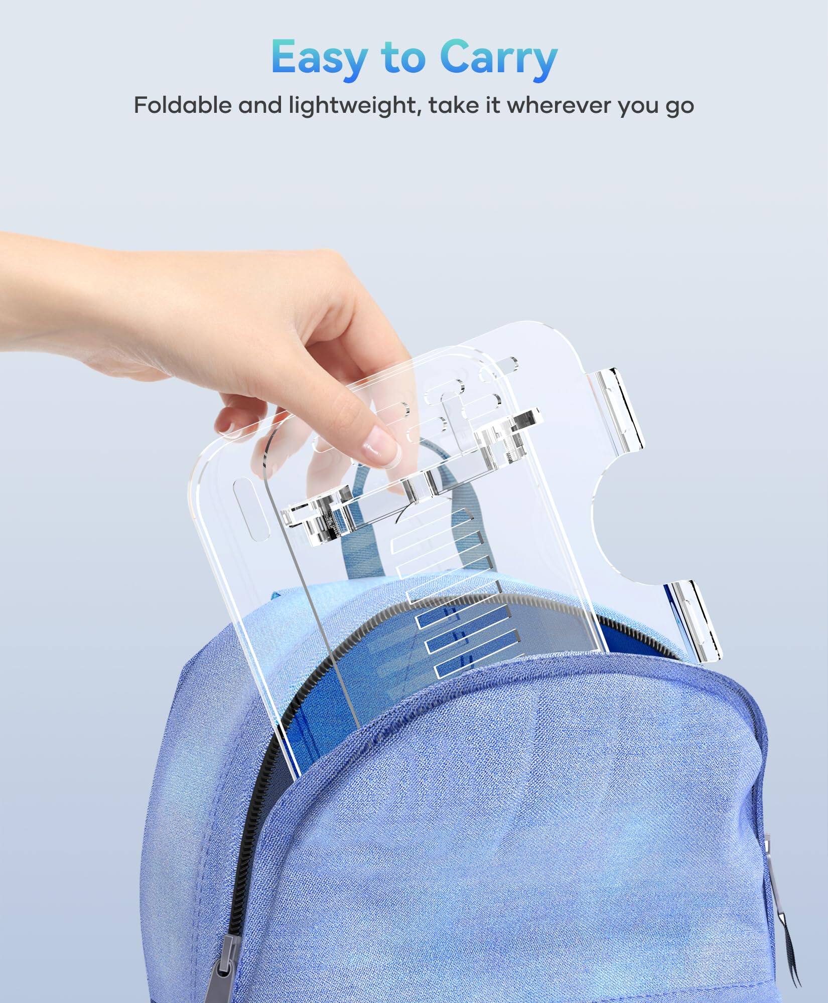 Easy to Carry

Foldable and lightweight, take it wherever you go