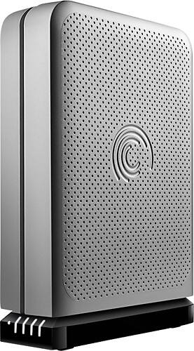 Angle Standard. Seagate - GoFlex Desk 2TB External FireWire 800/USB 2.0 Hard Drive - Silver.