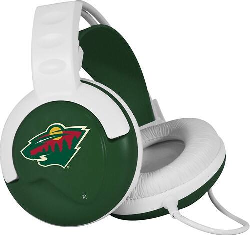 Front Standard. Pangea Brands - Fanjams Minnesota Wild Over-the-Ear Headphones.