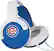 Front Standard. Pangea - Fanjams Chicago Cubs Over-the-Ear Headphones - Blue/White.