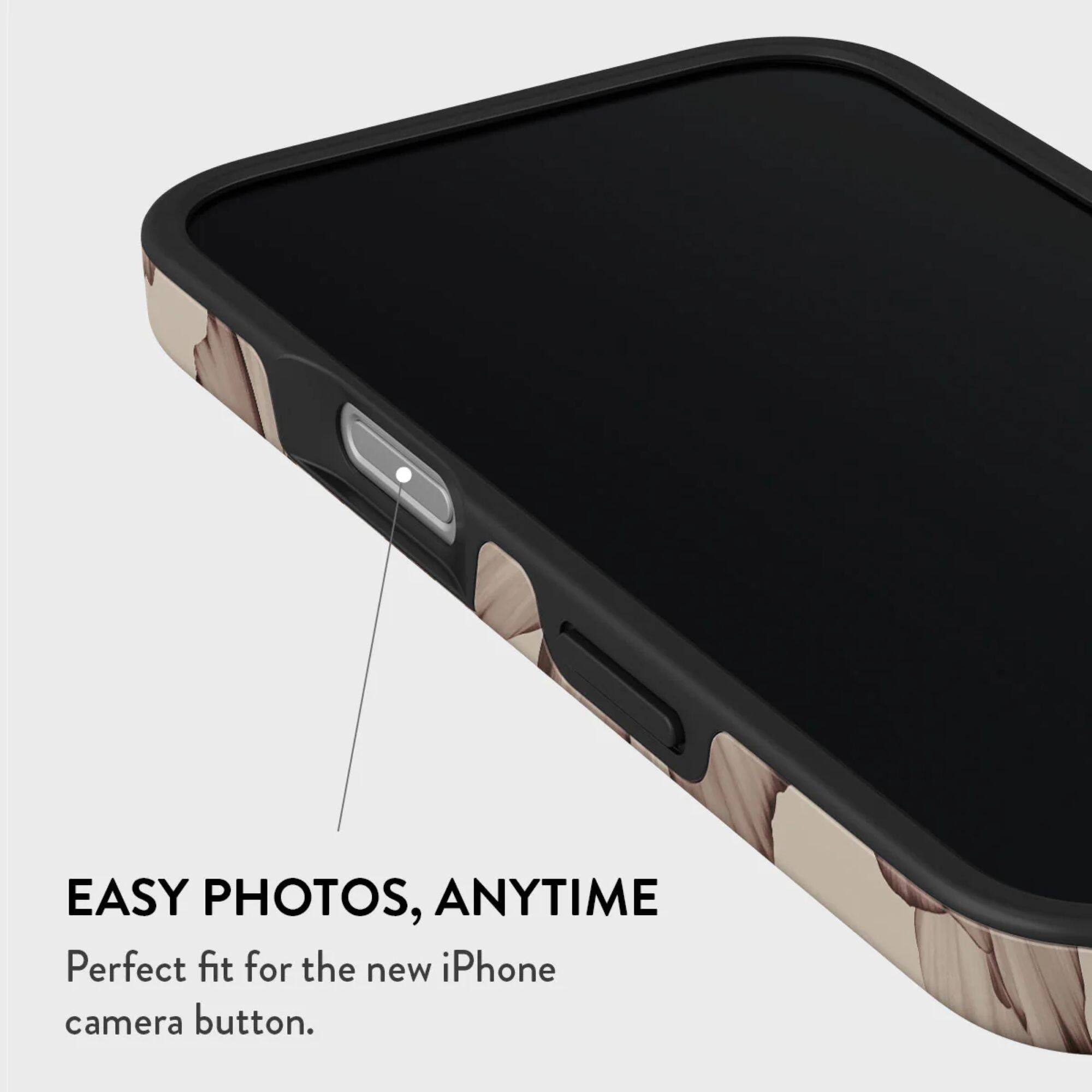 EASY PHOTOS, ANYTIME  
Perfect fit for the new iPhone camera button.