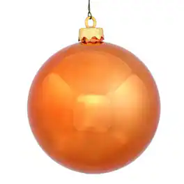 Vickerman - 8" Shiny Ball UV Drilled Cap - Burnished Orange