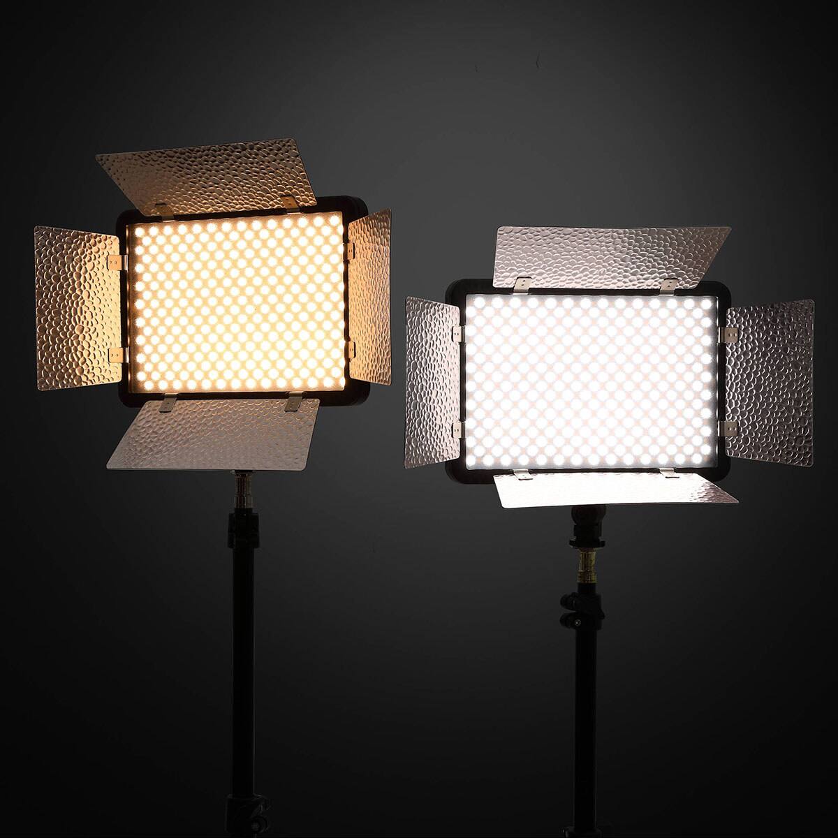 Alt View 2. Godox - Godox LED500LR 3-Light LED Bi-Color Video Light Kit.