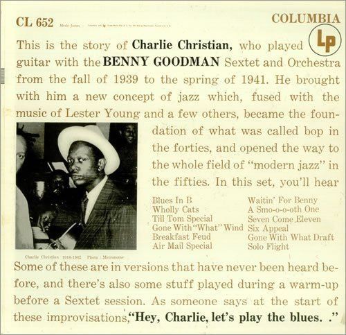 Charlie Christian with Benny Goodman and the Sextet [LP] - VINYL