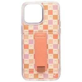 Walli Cases - iPhone 16 Pro Phone Case with Wallet and Finger Strap - Golden Grace