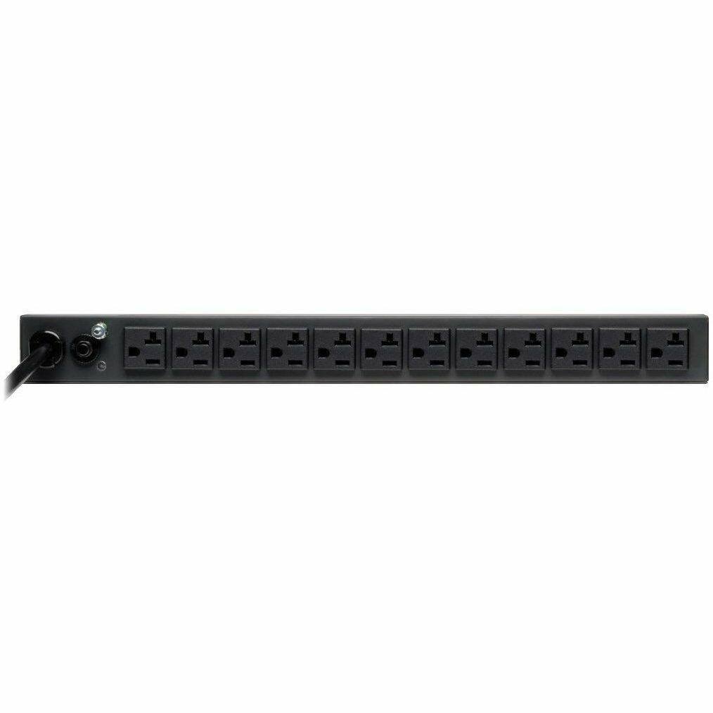 Alt View 1. Tripp Lite - Eaton Tripp Lite Series 2.4kW Single-Phase 120V Basic PDU, 13 NEMA 5-15/20R Outlets, NEMA 5-20P Input, 15 ft. (4.57 m) - Unknown.