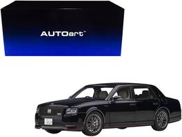 Toyota Century GRMN RHD (Right Hand Drive) Black 1/18 Model Car by Autoart - Black