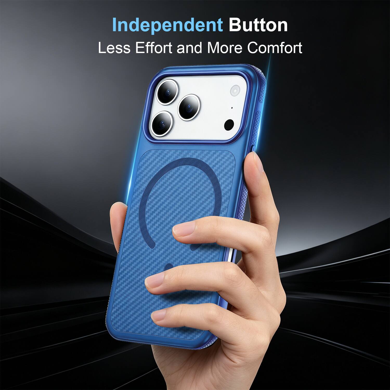 Independent Button  
Less Effort and More Comfort