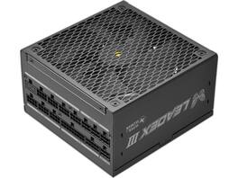 Super Flower - Leadex III 750W Platinum, 80+ Gold, 10Y Warranty, ECO Fanless, FDB Fan, Full Modular - Black
