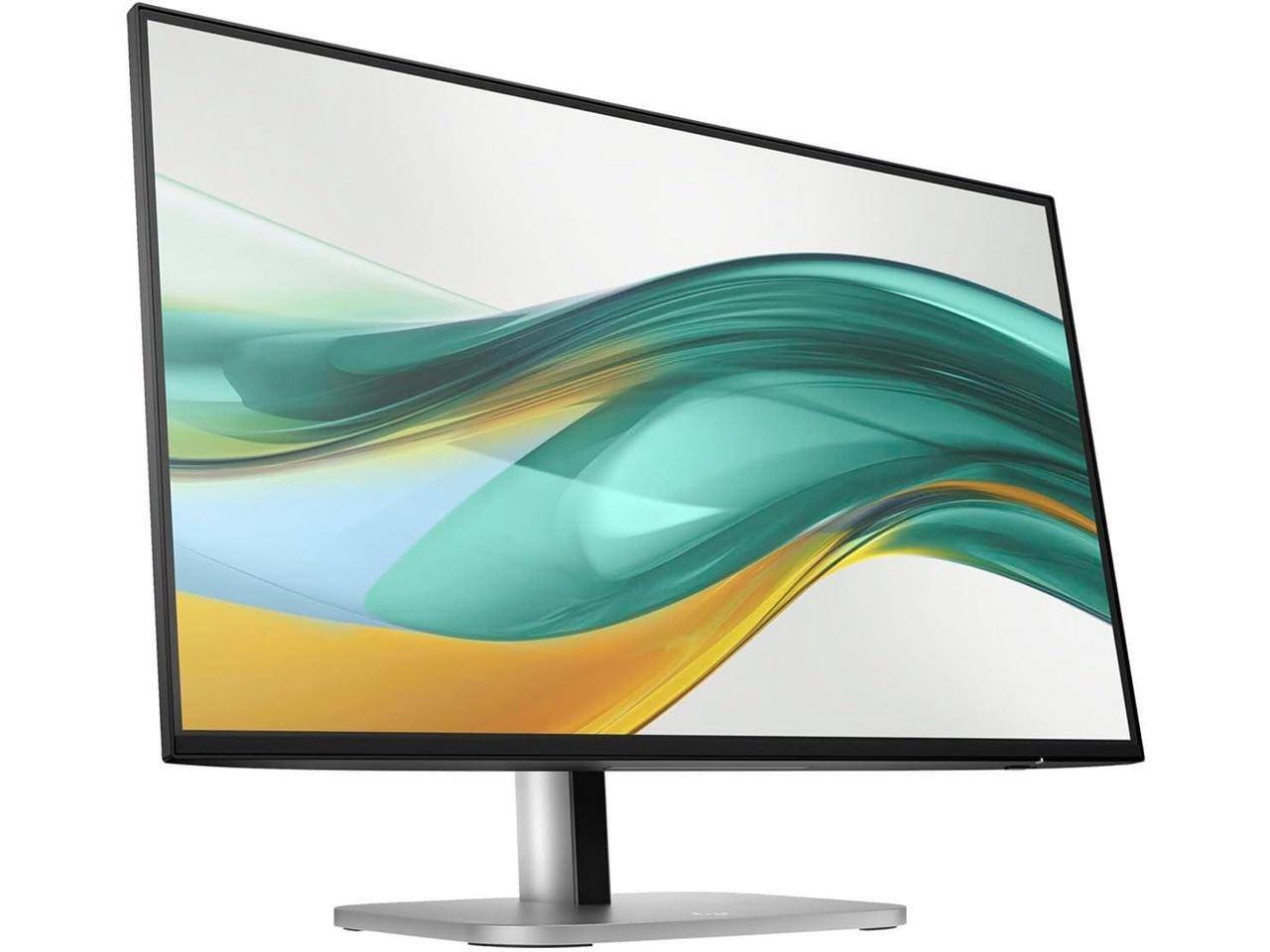 Alt View 8. HP - HP 524da 24" Full HD IPS Monitor - 1920x1080 - 100Hz - 5ms - 300 Nit - LED - Speakers - metal gray.