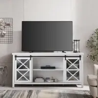 Camden&Wells - Johanna TV Stand for Most TVs up to 75" - Alabaster - Front_Zoom