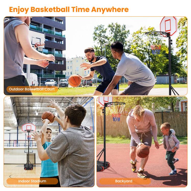 Enjoy Basketball Time Anywhere

Outdoor Basketball Court

Indoor Stadium

Backyard