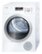 Front Zoom. Bosch - Axxis 4.0 Cu. Ft. 15-Cycle Large-Capacity Electric Condensation/Ventless Dryer - White/Silver.