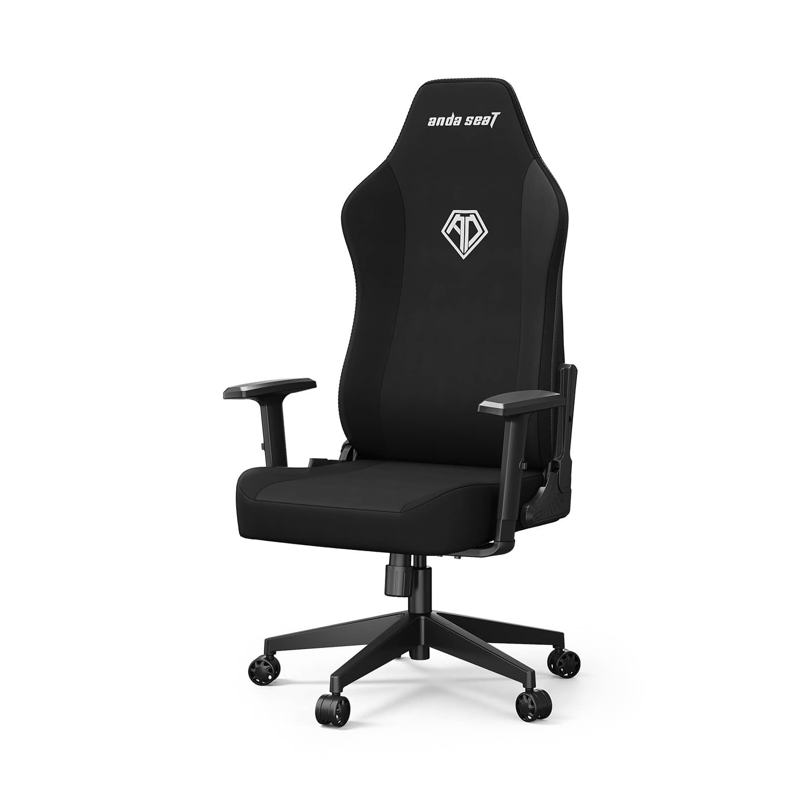 AndaSeat - MANA Gaming Chair - Ergonomic Game Chairs with Adjustable Armrest, Wide Computer Seat for Game & Work - Black Fabric
