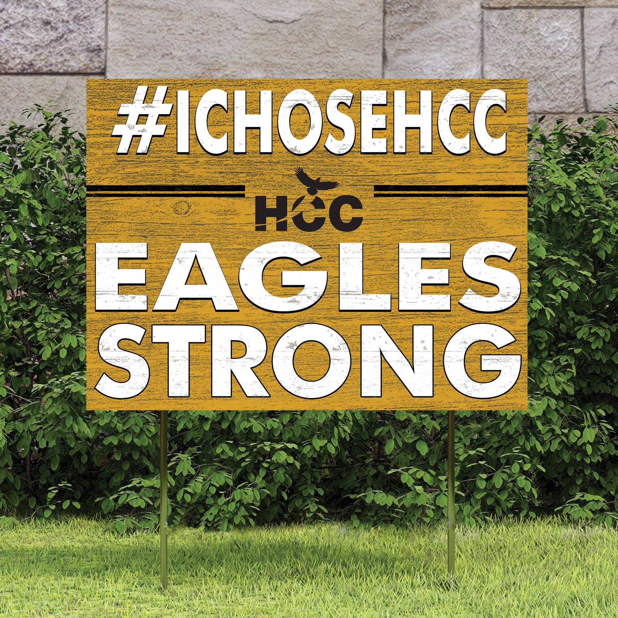 #ICHOOSEHCC  
HCC  
EAGLES STRONG