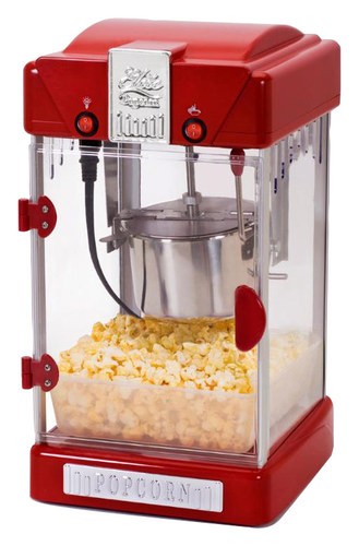 Best Buy: Elite Classic Tabletop Hot-Oil Popcorn Maker Red EPM-350