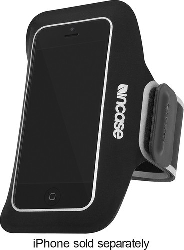  Incase - Armband for Apple® iPhone® 5 and 5s - Black/Silver