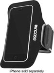 Front Zoom. Incase - Armband for Apple® iPhone® 5 and 5s - Black/Silver.