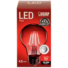 LED Red/Rouge
FEIT Electric
LED Red
2X DOUBLE LIFE
4.5 watts
Lights Up Red Dimmable
20,000 life hours
WILDLIFE LIGHTING