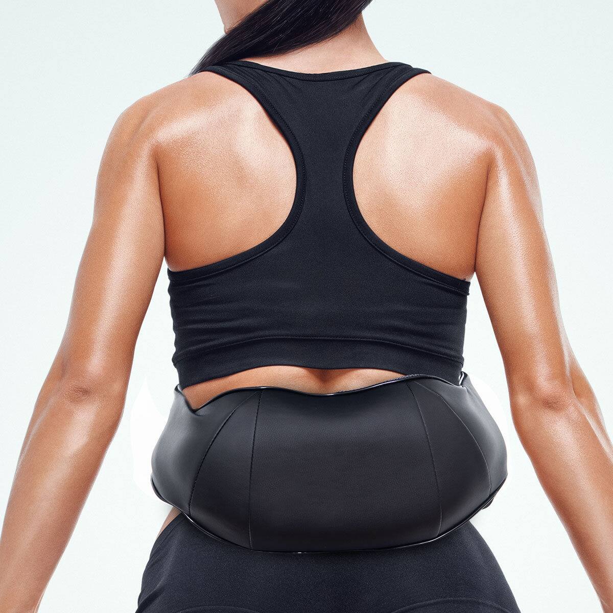 Alt View 3. Costway - Costway Shiatsu Back and Neck Massager Kneading Shoulder Massage Pillow with Heat Straps - Black.