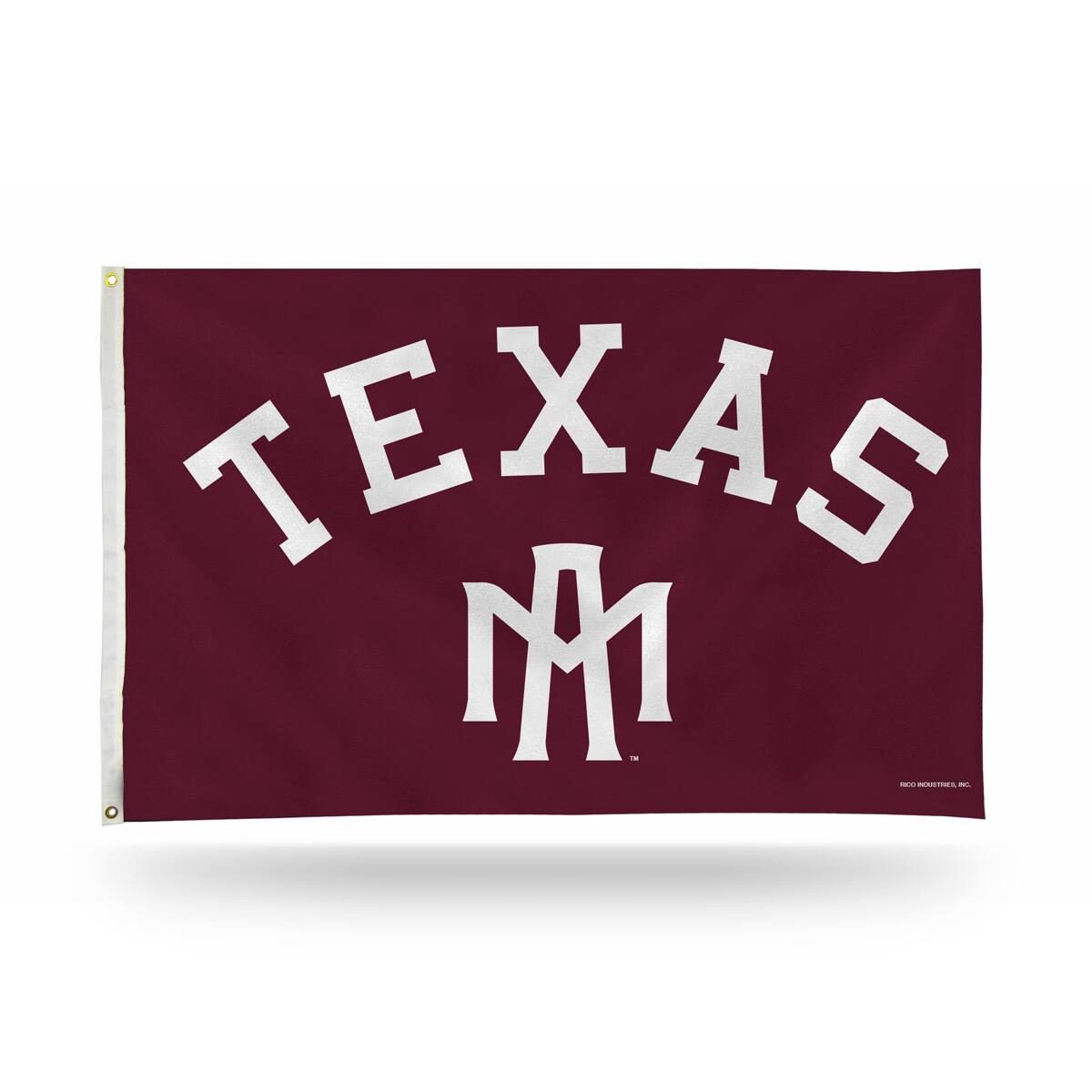 Front. Rico Industries - Texas A&M Aggies 3X5 Indoor Outdoor Banner Flag with grommets for hanging - Multi.
