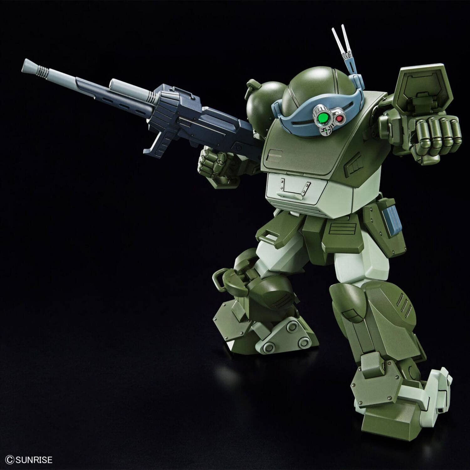 Alt View 2. Bandai - Bandai Hobby - Armored Trooper Votoms - HG - Scopedog Model Kit   - COLLECTIBLES - Multicolor.