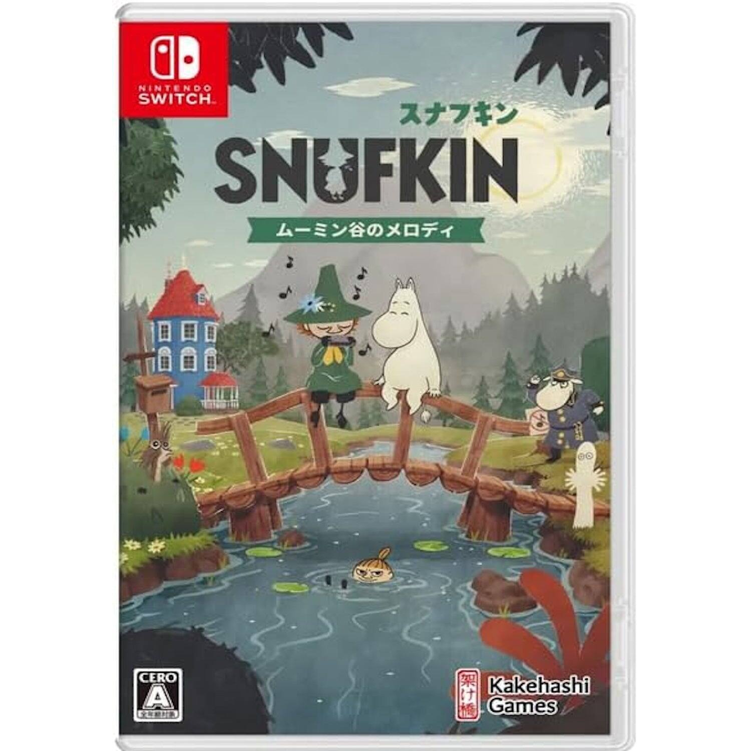 NINTENDO SWITCH  
SNUFKIN  
ムーミン谷のメロディ  
CERO A  
Kakehashi Games