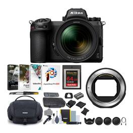 Nikon - Z 6II FX-Format Mirrorless with 24-70 Lens and FTZ II Mount Adapter Bundle