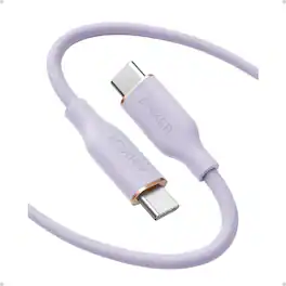 Anker - USB C Cable, Type C Flow Cord(6ft) - Purple