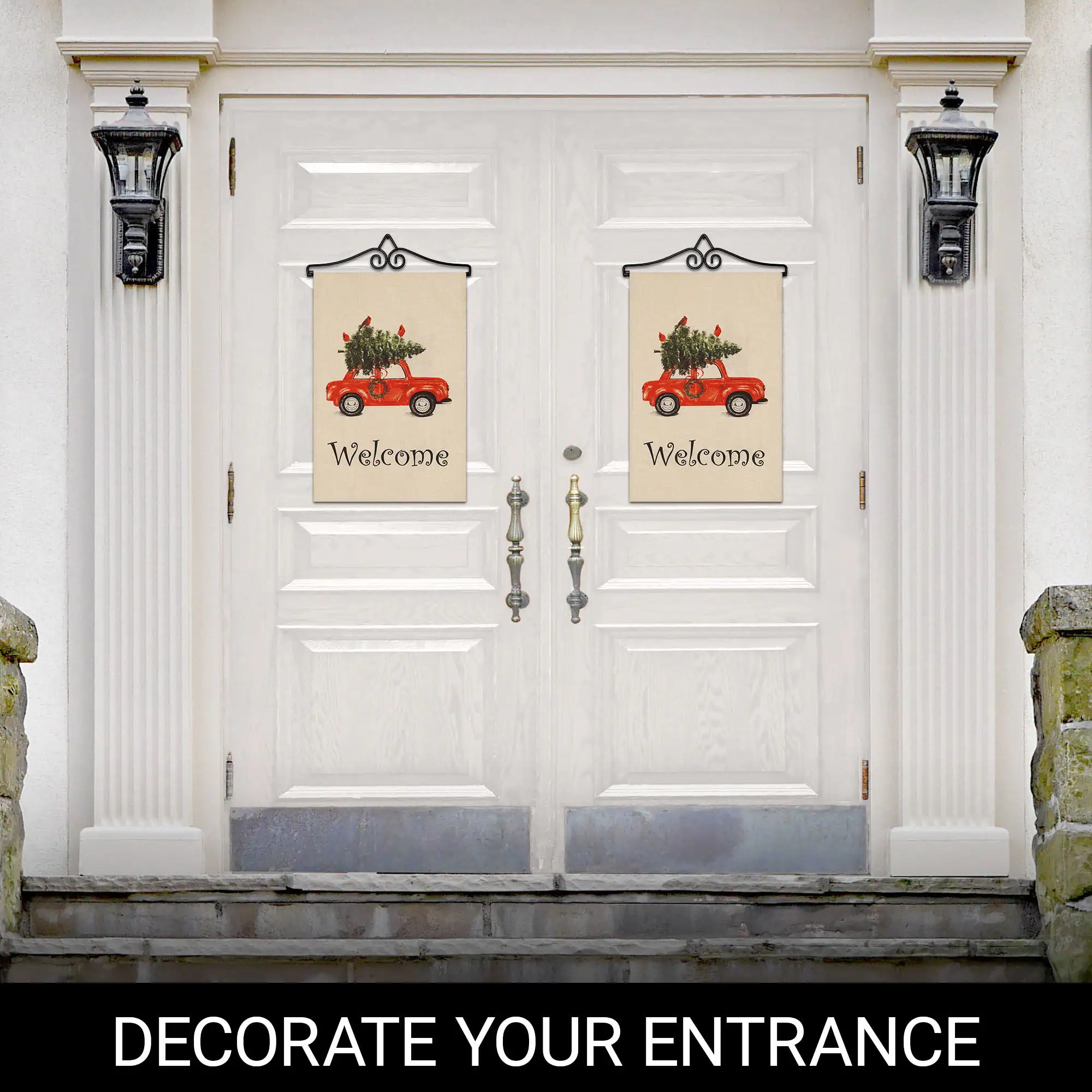 Welcome  
Welcome  

DECORATE YOUR ENTRANCE