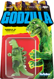 Super7 - Toho - ReAction Figures Wv7 - Godzilla (Semi-Clear Green Version)