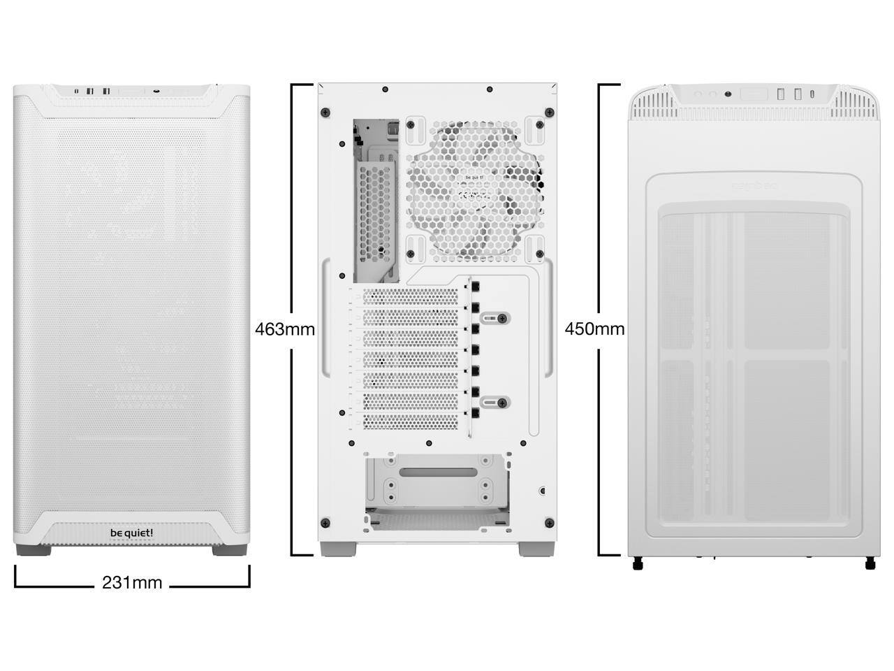 463mm  
450mm  
be quiet!  
231mm