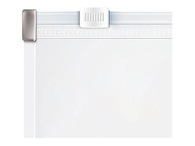 Alt View 5. Cardinal - Zipper Polypropylene/PP Binder Pockets, Clear, 3/Pack  - Clear.