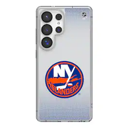 Keyscaper - NHL - New York Islanders Linen Logo Galaxy Clear Case - S24 Ultra - Multicolor