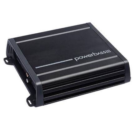 Front. Powerbass - ACS Series 240W 2-Ch. Class-A/B Compact Amplifier - black.