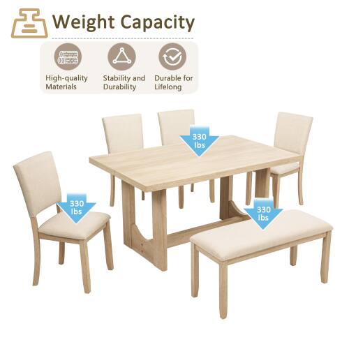 Weight Capacity: High-quality Stability and Durable for Materials Durability Lifelong 330 lbs