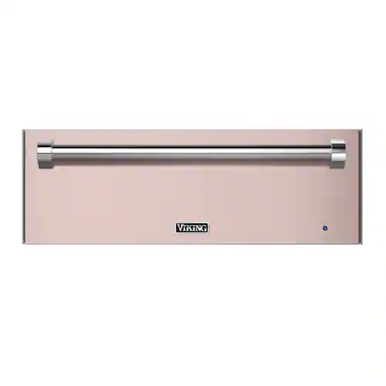 Front. Viking - 30"W. Warming Drawer-Blush - Blush.