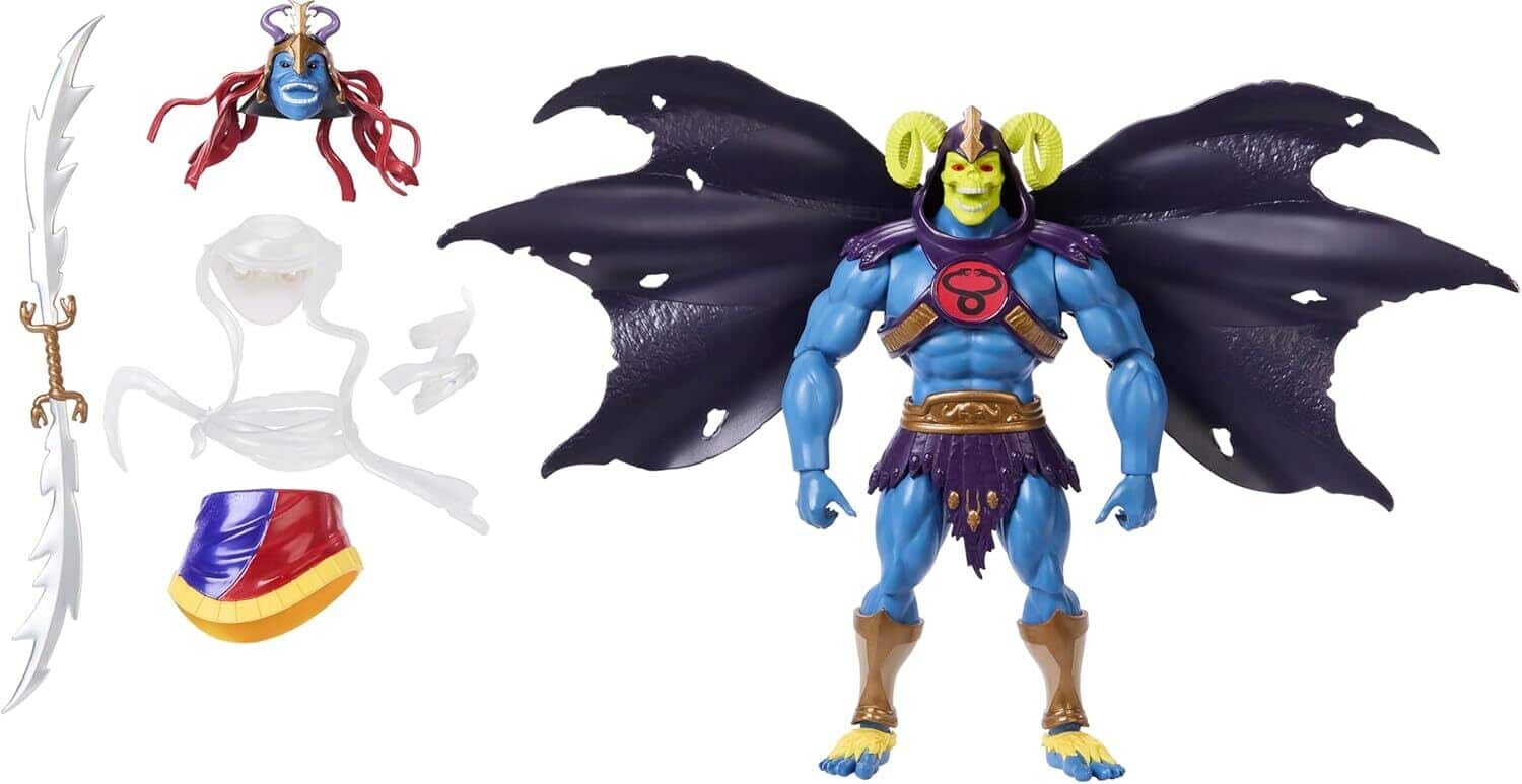 Mattel - Collectible - Masters of the Universe Origins X ThunderCats Skell-Ra Action Figure (He-Man, MOTU) - COLLECTABLES - Multicolor