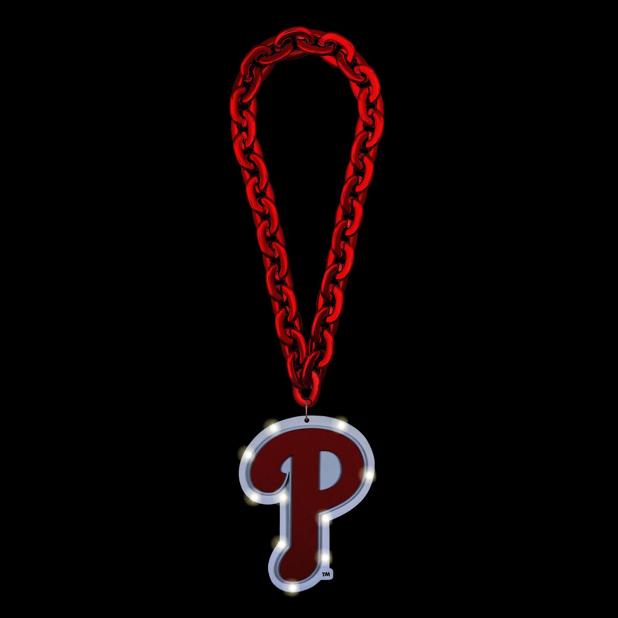 Alt View 1. FOCO - Light Up Big Logo Fan Chain - Multicolor.