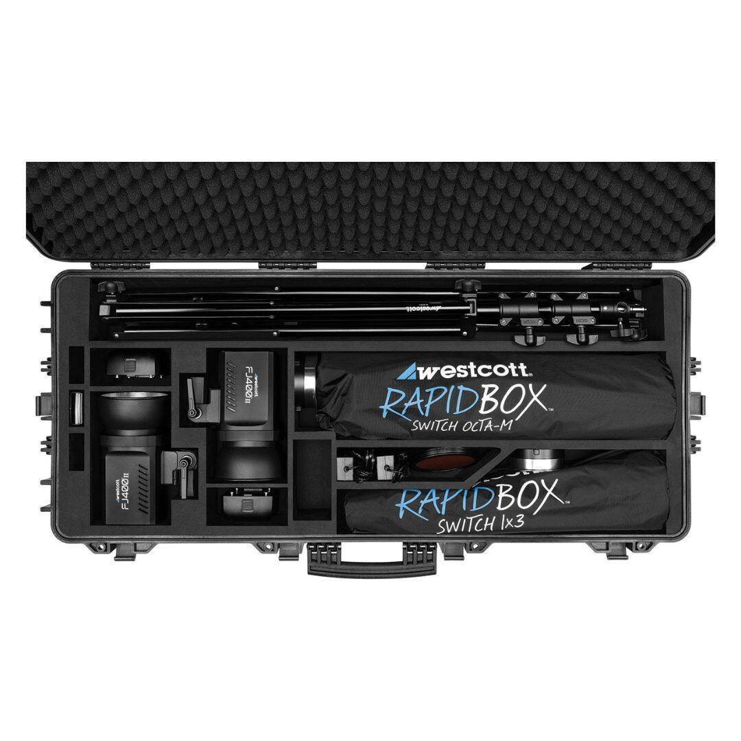 100 FJ400s  
Westcott  
RAPIDBOX SWITCH OCTA-M  
RAPIDBOX SWITCH 1x3