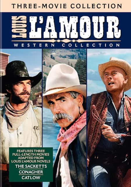 The Louis L Amour Western Collection The Sacketts Conagher Catlow 4 Discs Dvd Best Buy The Louis L Amour Western Collection The Sacketts Conagher Catlow 4 Discs Dvd Best Buy