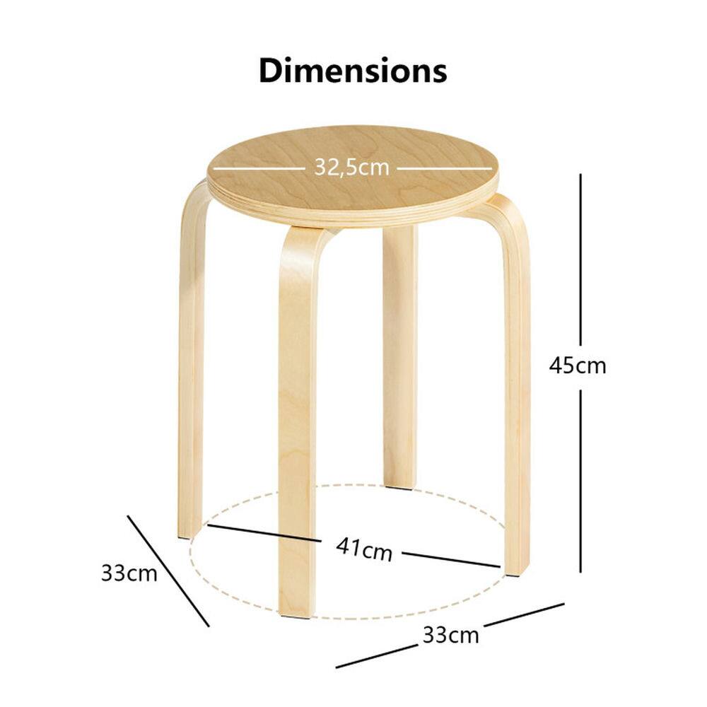 Dimensions: 32.5cm (diameter), 45cm (height), 41cm (base diameter), 33cm (leg width)