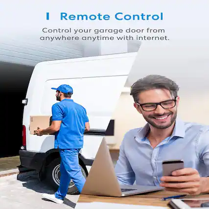 I Remote Control
Control your garage door from anywhere anytime with internet.