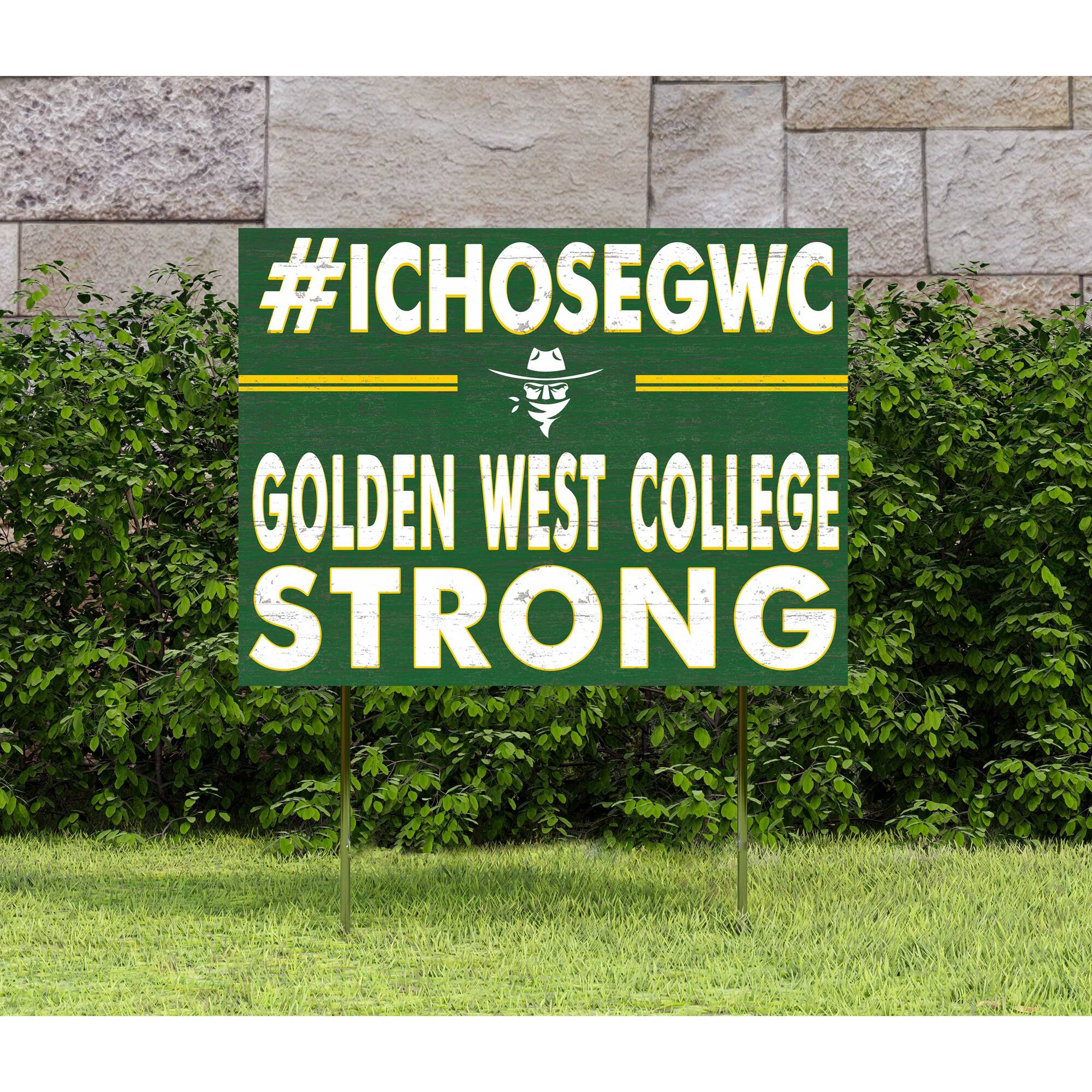 #ICHOOSEGWC  
GOLDEN WEST COLLEGE  
STRONG