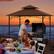 Alt View 3. Costway - Costway 8' x 5' Grill Gazebo with 2 Shelves 7 Hooks Metal Frame Soft Top - Brown.