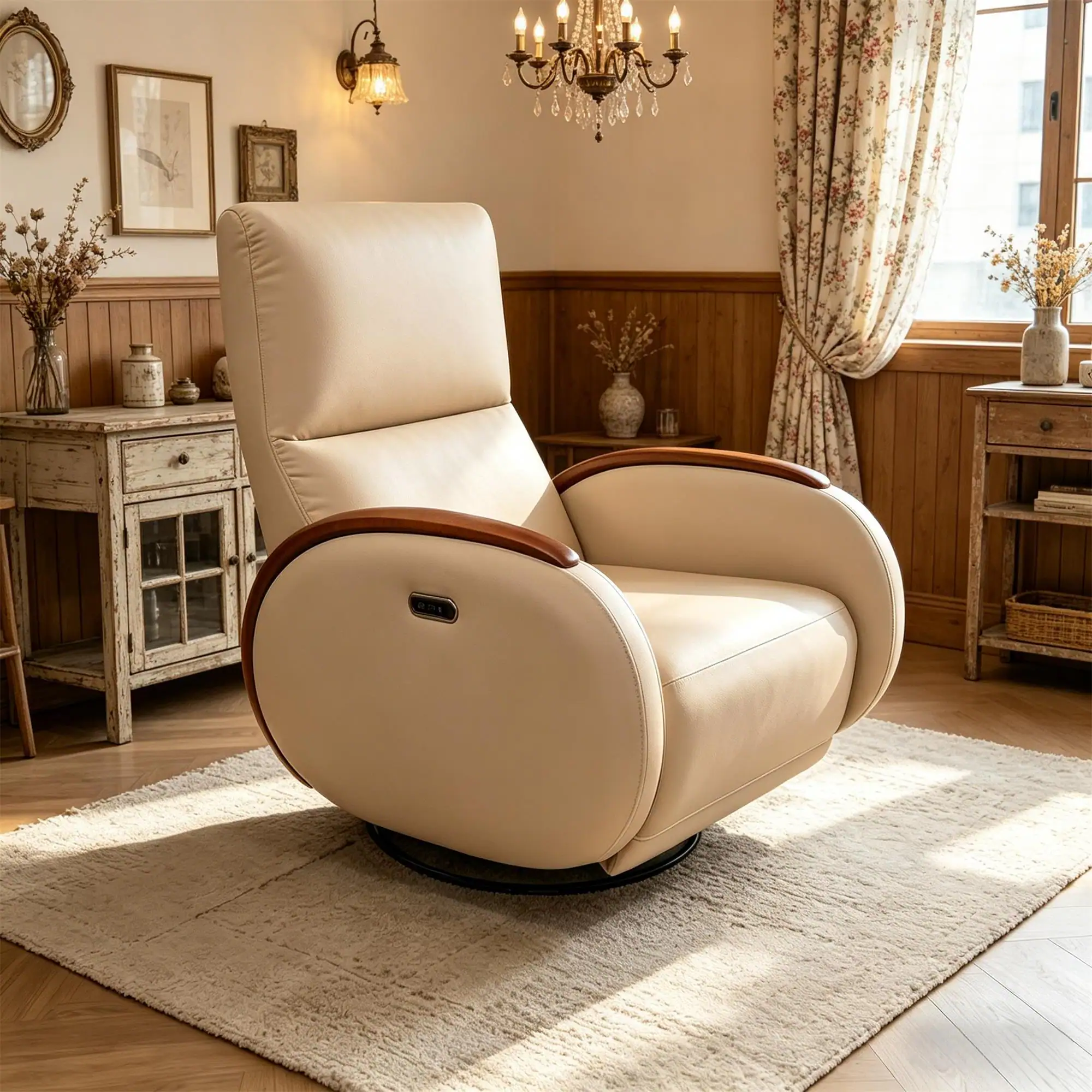 Boyel Living Power Recliner Single Sofa Chair Electric Adjustable ...