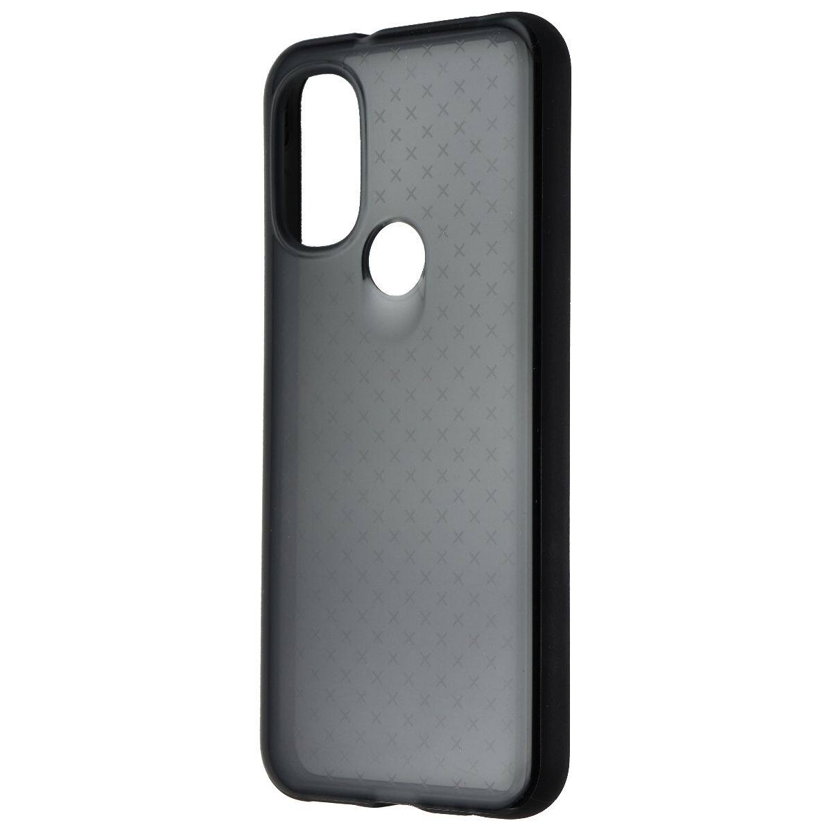 Front. Tech21 - Tech21 EvoCheck Series Gel Case for Motorola Moto G Power (2022) - Black - Black.