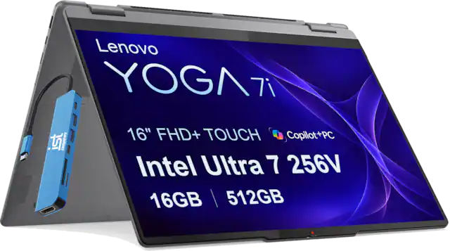 Lenovo YOGA 7i
16" FHD+ TOUCH
Intel Ultra 7 256V
16GB | 512GB