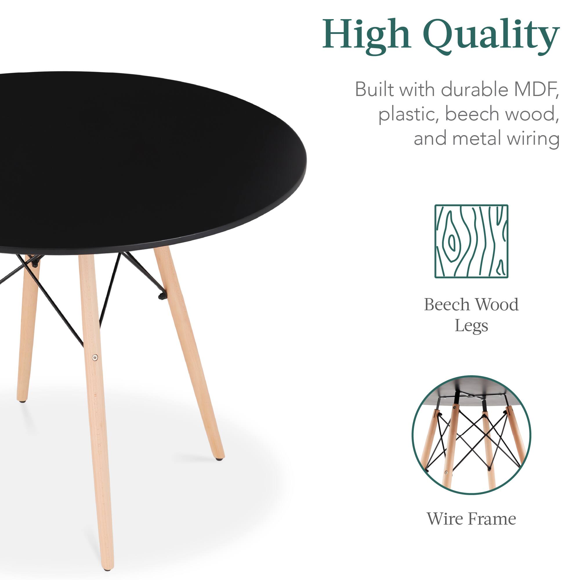 High Quality

Built with durable MDF, plastic, beech wood, and metal wiring

Beech Wood Legs

Wire Frame